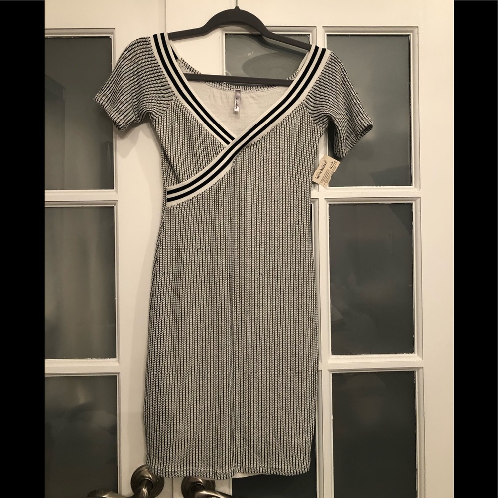 Off shoulder mini dress
